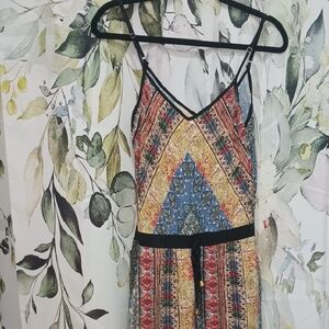 Multicolor Bohemian Maxi Dress